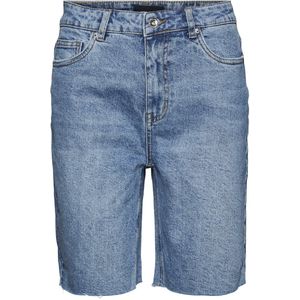 Vero Moda Broek Vmbrenda Hr Long Shorts Mix Ga Noos 10258264 Light Blue Denim Dames Maat - XS