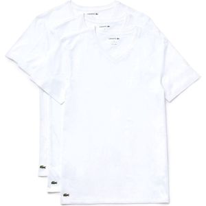 Lacoste Heren 3-pack Ondershirt - White - Maat XS