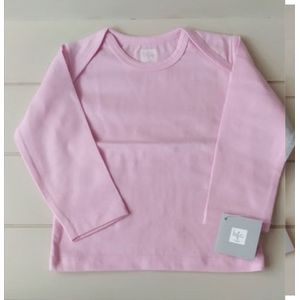 Babyface t-shirt longsleeve roze uni maat 62/68