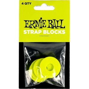 Ernie Ball 5622 Strap Blocks groen (4 stuks)