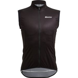 Santini Nebula - Wind Vest ZWART - Maat XXL