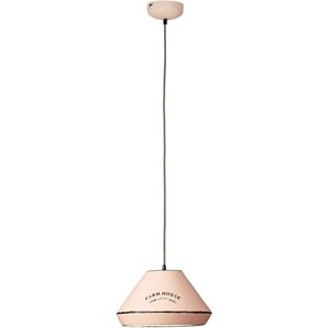 BRILLIANT lamp Graan hanger 33cm roze | 1x A60, E27, 40W, geschikt voor normale lampen (niet inbegrepen) | Schaal A ++ tot E | Geschikt voor LED-lampen