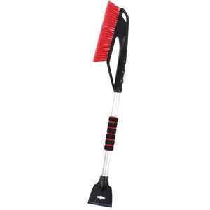 ijskrabber met borstel Husky zwart/zilver 94 cm