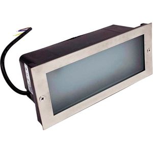 Wandinbouw LED 10W IP44 Opaal - Wit licht - Overig - Wit Neutre 4000K - 5500K - SILUMEN