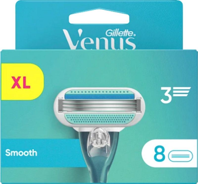 Gillette - Venus Smooth - Scheermesjes - 8 Navulmesjes