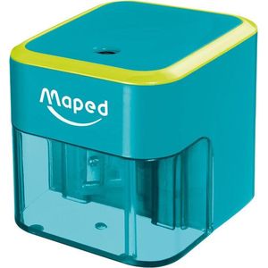 Maped Elektrische puntenslijper Turquoise / Appelgroen