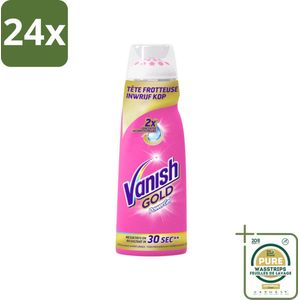 Vanish Gold - Vlekkenverwijderaar Gel - Voorbehandeling - Gekleurde Was - 200 ml - Voordeelverpakking - 24 stuks - Wasmiddel - Voorbehandeling vlekken