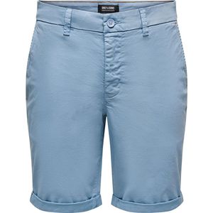 Only & Sons Broek Onspeter Reg Twill 4481 Shorts Noos 22024481 Mountain Spring Mannen Maat - M