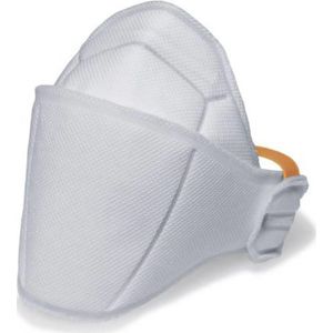 FFP2-adembeschermingsvouwmasker uvex silv-Air 5200 premium uvex FFP2 flat-fold mask - mondmasker - mondkapje - stofmasker - 30 stuks in verpakking