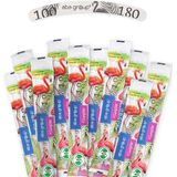 Aba Group - Professionele Nagelvijl - Flamingo - Vijlset - 10 Stuks - 100/180
