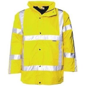 M-Wear parka 0985 Oxford nylon RWS fluo geel maat M