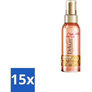 Wella – Deluxe Oil Light – Haarolie – 100 ml - Bulkverpakking - 15 stuks