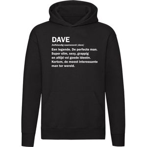 Dave Woordenboek Grappige Hoodie - verjaardag - jarig - slim - grappig - cadeau - unisex - trui - sweater - capuchon