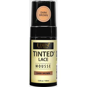 EBIN Tinted Lace Mousse - Dark Brown 100ml