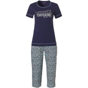 Rebelle capri pyjama dames - Dark blue - 40