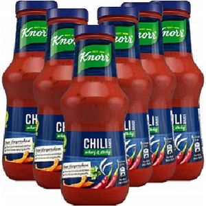 Knorr Chilisaus 6 x 250ml flesjes