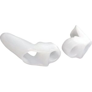 Scoby - Siliconen Teenspreider - Teencomfort - 2 Stuks - Toe Separator - Gel - Transparant