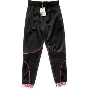 Iceberg sportieve broek maat 128/134 zwart/fuchsia accenten