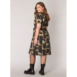 YESTA Nura - Olive Green/Multi-Co - maat 0(46)