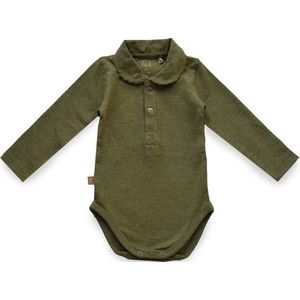 Frogs and Dogs - kraamcadeau / baby- meisjes - romper - jungle - Khaki - maat 50
