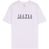 Makia - Shadow T-shirt - Katoen - Met Korte Mouwen
