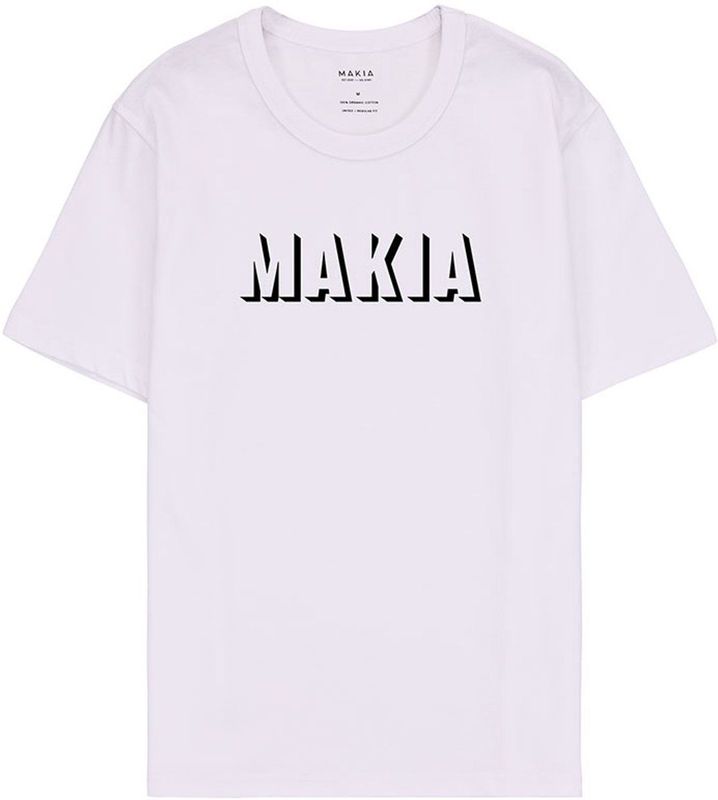 Makia - Shadow T-shirt - Katoen - Met Korte Mouwen