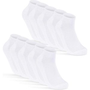 Sneaker Sokken voor Dames en Heren - 6 of 12 Paar