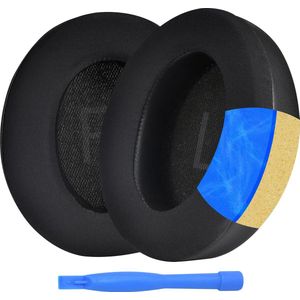 MMOBIEL Vervangende Oorkussens Geschikt voor Anker Soundcore Space Q45 Hoofdtelefoon – Cooling Gel Koptelefoon Oorkussens - Noise Isolation Hoofdtelefoon Earpads – Zwart