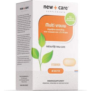 New Care Multivitamine vrouw vegan - 60 tabletten