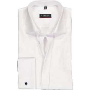 ETERNA - Overhemd - Wit - 100% Katoen - Kent Kraag - Lange Mouwen