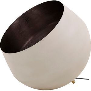 Tamika tafellamp Ø50 cm - naturel grijs