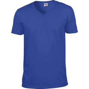 Gildan Softstyle Euro Fit Adult V-neck T-shirt GI64V00 - Royal Blue - XXL