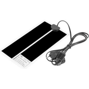 Warmte Mat Zwart 15 x 28 cm