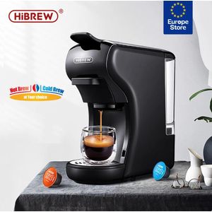 HiBrew Koffiezetapparaat | 4-in-1 Compatibel ontwerp| Energiebesparend | Koud/warm functie | Dolce gusto apparaat | Koffiezetapparaat cups | & Poeder| Warme chocolademelk| Ijskoffie