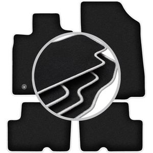 CARLUX-SILVER automatten voor: Dacia Duster 2WD SUV (2010-2018)