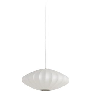 Light & Living Hanglamp Fay - Wit - Ø50cm - Modern - Hanglampen Eetkamer, Slaapkamer, Woonkamer