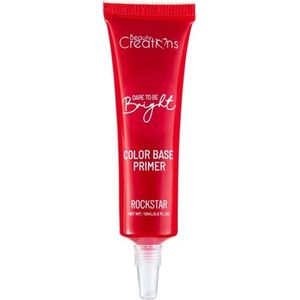 Beauty Creations - Dare To Be Bright - Color Base Primer - Oogschaduw Primer - EB12 - Rockstar - Rood - 15 ml