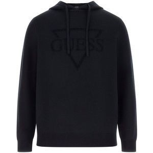 Guess - Joby French Terry Hoodie - Zwart - Sweater