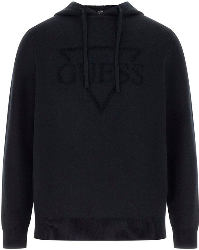 Guess - Joby French Terry Hoodie - Zwart - Sweater