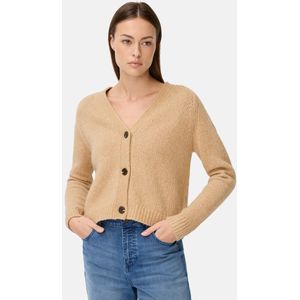 camel active - Cardigan - Karamel - Raglanmouwen - Knoopsluiting