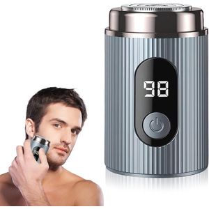 Compacte Oplaadbare Elektrische Scheerapparaat voor Mannen en Vrouwen - Mini Scheermachines met LED Display