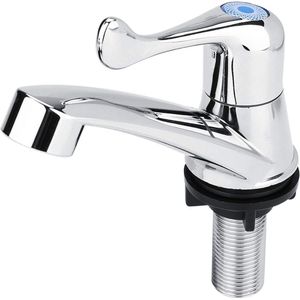 Plastic Single Cold Faucet - Sink Water Faucet Bathroom Sink - Single Handle Sink Accessories voor Bathroom en Kitchen (Tail Handle G1 / 2)