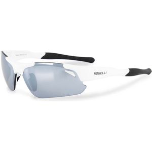 Rogelli Raptor Sportbril - Fietsbril - Unisex - Wit - Maat One Size