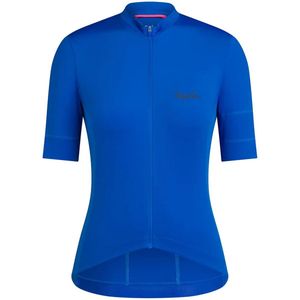 Rapha Korte Mouw Wielertrui Blauw M Vrouw