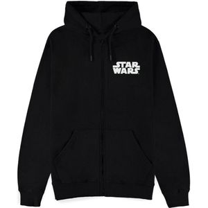 Star Wars The Mandalorian - Grogu Heren Vest met capuchon - zwart - S