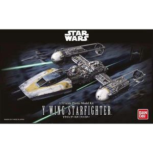 1:72 Revell Bandai 01209 Star Wars Y-wing Starfighter Plastic Modelbouwpakket