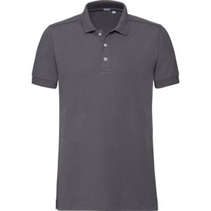Men's Stretch Poloshirt 'Russell' Convoy Grey - XXL
