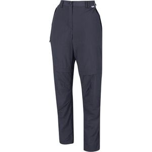 Regatta - Chaska Zip off Trouser II - Outdoorbroek - Vrouwen - Grijs - Maat XL