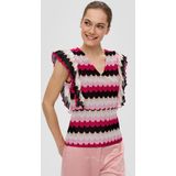 s.Oliver BLACK LABEL Shirt  beige / bruin / pink