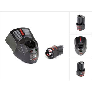 Bosch Startset 12 V met 1x GBA 12 V 3,0 Ah accu en GAL 1230 CV lader